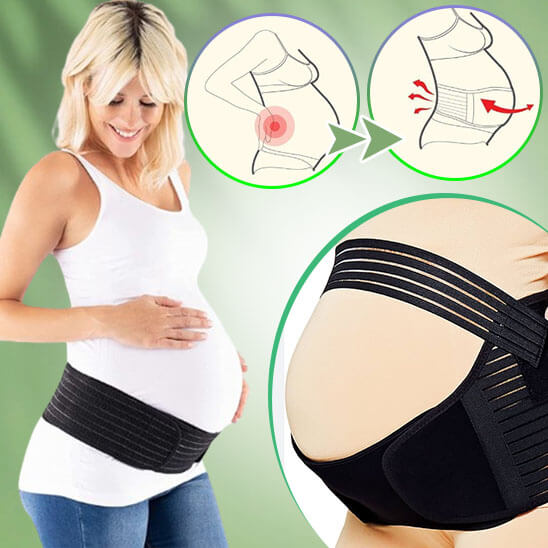MonBébé 2 in 1 Maternity Belly Wrap Pregnancy Elastic Support