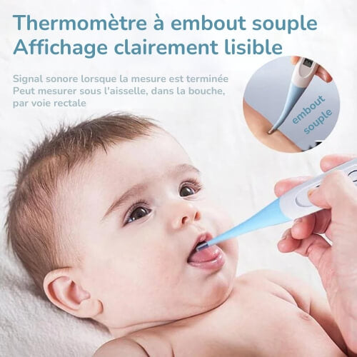 une trousse de soins bébé complète en 10 pièces, conçue pour rendre les soins quotidiens simples et efficaces